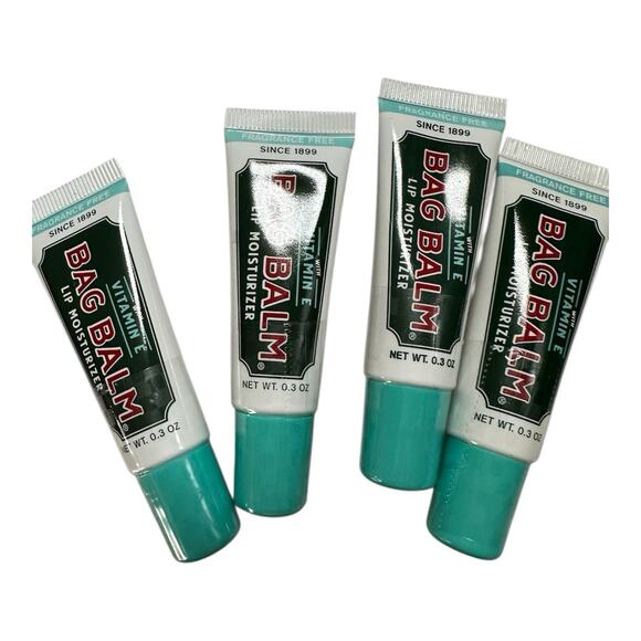 BAG BALM On The Go 4x 4-Pack Mini Travel Tubes (0.3 Oz. Each Tube)❤ - Picture 1 of 2